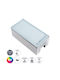 GloboStar LED Bodenstrahler 4W RGB IP68 Graue