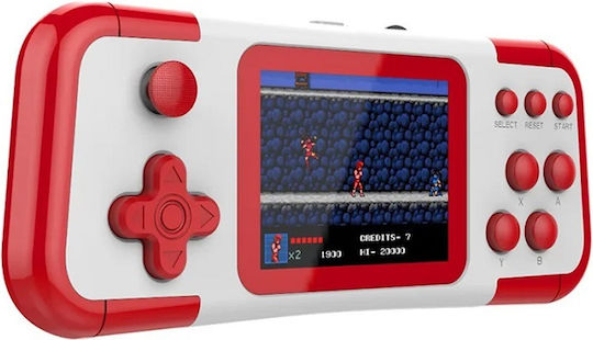 Electronic Kids Handheld Console for 6+ Years White/Red