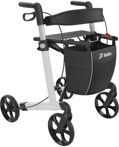 Mobilex Aluminium Gehhilfe Silber