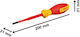 Bosch Spark Detecting Electrician VDE 10V Precision Screwdriver Straight with Nib Size 4.5mm