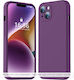 Techsuit Back Cover Purple (iPhone 11)