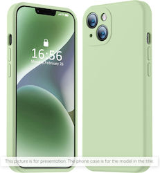 Techsuit Umschlag Rückseite Grün (iPhone 13)