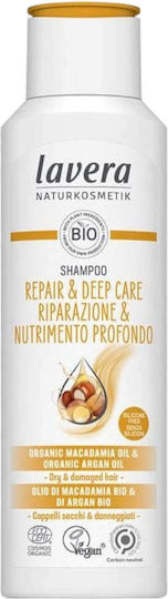Lavera Repair & Deep Care Shampoos Reconstruction/Nourishment for Damaged Hair 250ml