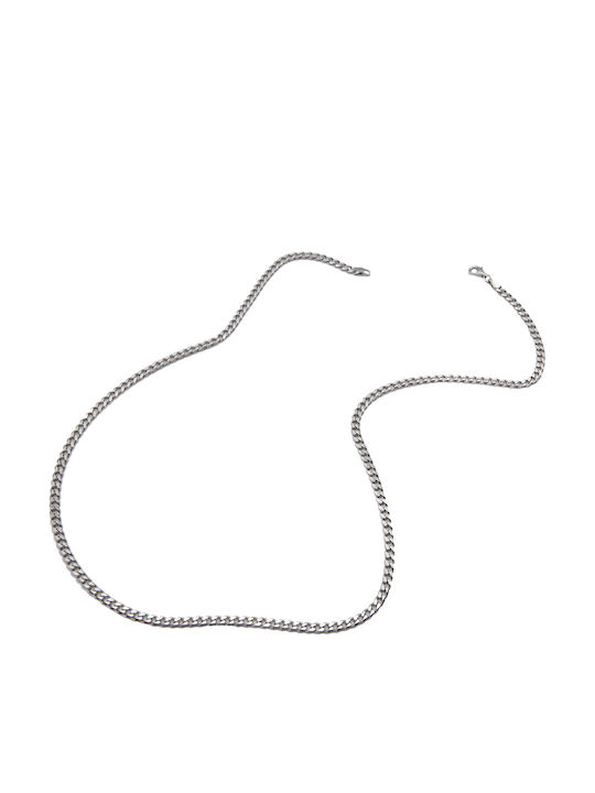 Tribute Silver Chain Neck Thin Thickness 2mm and Length 60cm