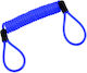 AGVpro Motorcycle Lock Reminder Cable in Blue
