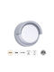GloboStar Apex Wall-Mounted Outdoor Ceiling Lamp LED IP65 10W With Natural White Light 17x17x9cm