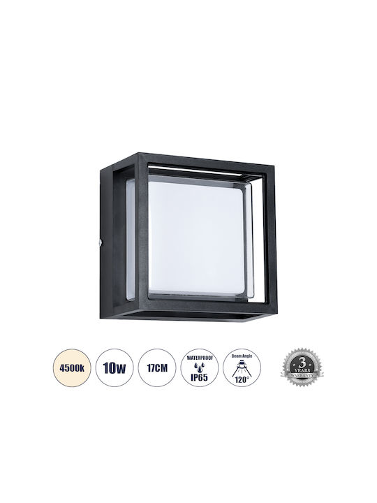 GloboStar Waterproof Wall-Mounted Outdoor Light IP65 with Integrated LED