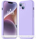 Techsuit Back Cover Purple (Galaxy A21s)