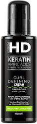 Farcom Cremă de Păr pentru Bucle cu Fixare Ușoară Anti-Frizz 150ml