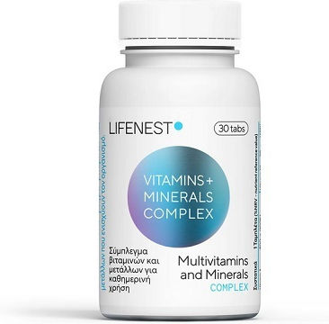 Lifenest Multivitamin And Mineral Complex Multivitamin for Immune System Boost 30 Tablets
