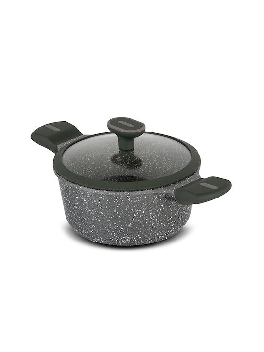 Nava Βαθιά Κατσαρόλα από Αλουμίνιο 2.4lt / 20cm