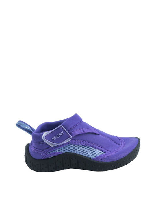 Aquablue Kinder Badeschuhe Lila