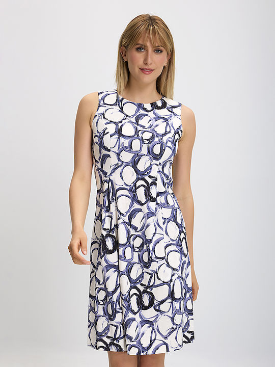 Ariela Montero Midi Φόρεμα Μπλέ