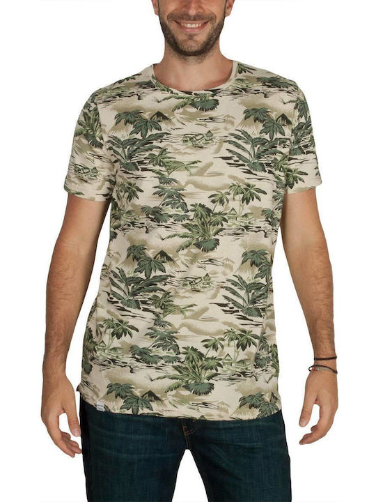 Anerkjendt Herren T-Shirt Kurzarm Grün