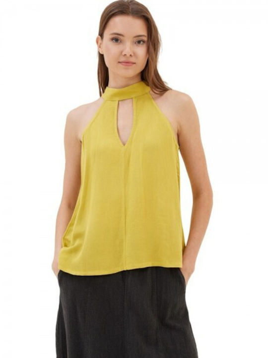 Namaste Damen Bluse Yellow