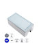 GloboStar Spot De Podea LED 4W IP68 Albastru