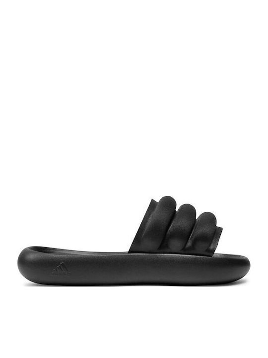 Adilette Zplaash Frauen Flip Flops in Schwarz Farbe