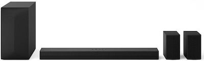 LG S60TR Soundbar 440W 5.1 με Ασύρματο Subwoofer και Τηλεχειριστήριο Μαύρο