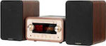 Kruger & Matz Ηχοσύστημα KM1961 60W με CD Player και Bluetooth