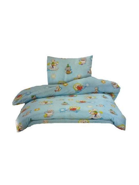 Nima Bears Kids Duvet Cover Single Ciel 160x240cm
