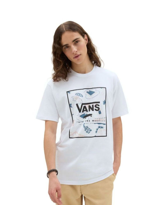 Vans Classic Print Box T-shirt White