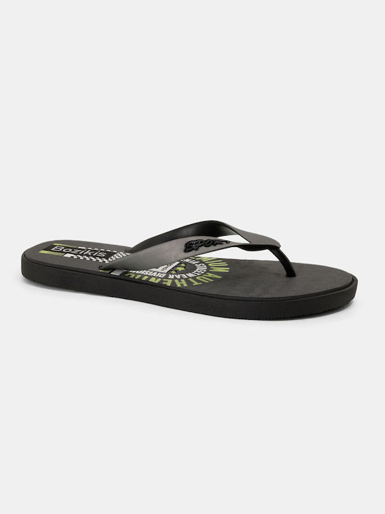 Bozikis Men's Flip Flops Gray