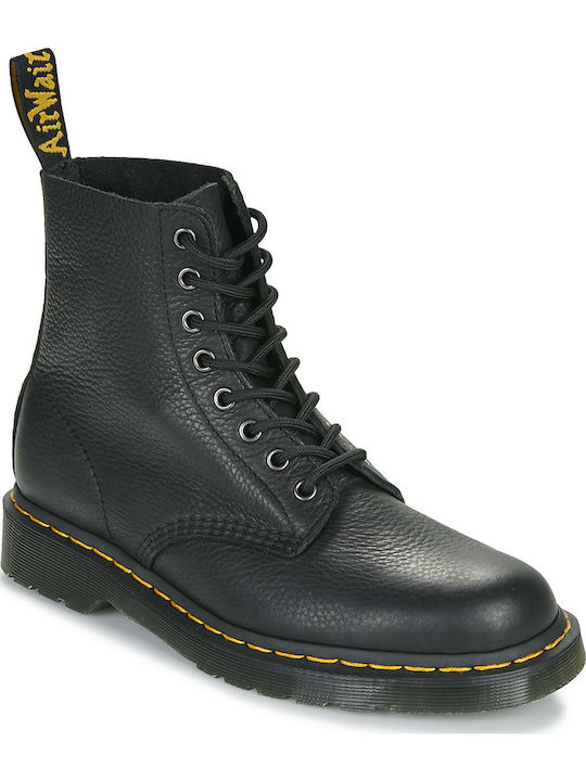 1460 Leather Black Boots