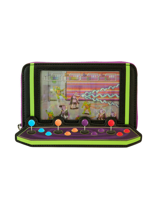 Loungefly Teenage Mutant Ninja Turtles 40th Anniversary Vintage Arcade Παιδικό Πορτοφόλι