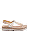 Marlena Women's Flat Sandals Rose Gold Dynamite