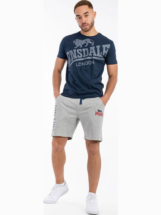 Skaill Αθλητική Ανδρική Βερμούδα Grey/navy/red