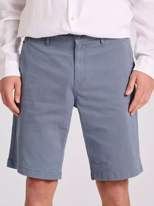 Garage Fifty5 Ανδρική Βερμούδα Chino Μπλε