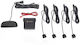 Bene Car Parking System with Screen and 4 Sensors 20mm in Black Color