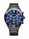Bering Time Men's Watch 43mm Chronograph Battery with Gray Metal Bracelet