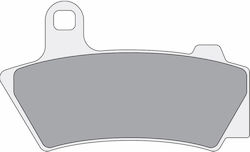DP Brakes Motorradbremsbeläge Rückseite