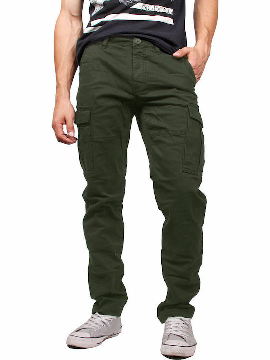 Gnious Hose Cargo Elastisch Grün