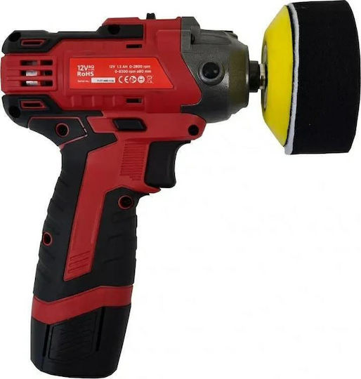 Rooks Αλοιφαδόρος 12V 1x1.5Ah με Ταχύτητα 8300rpm & Ρύθμιση Στροφών