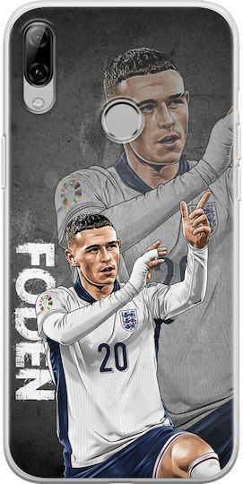 Euro 2024 Phil Foden Huawei P Smart Z Transparentes Silikon Flexibles TPU