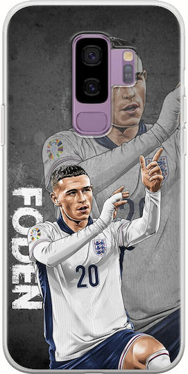 Euro 2024 Phil Foden Samsung Galaxy S9 Plus Flexible Tpu Transparent Silicone