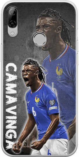 Euro 2024 Eduardo Camavinga Huawei P Smart Z Transparentes Silikon Flexibles TPU Handyhülle
