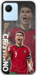 Euro 2024 Cristiano Ronaldo Realme Narzo 50i Prime TPU flexibil transparent din silicon