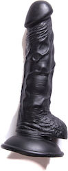Sweetvibes Dildo realist Cu ventuză Negru 20cm