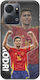 Euro 2024 Rodri Honor X7a Schwarz Tpu Schwarzes Silikon
