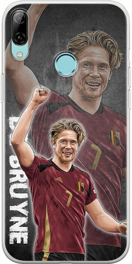 Euro 2024 Kevin De Bruyne Huawei Y7 2019 Flexible Tpu Transparent Silicone
