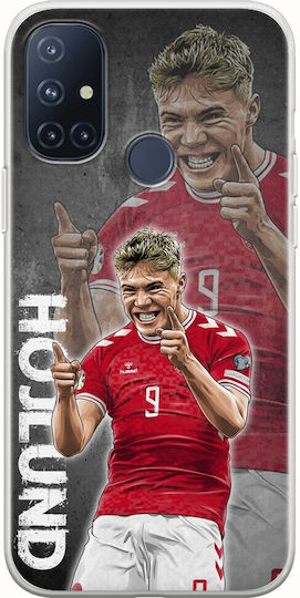 Euro 2024 Rasmus Hojlund Oneplus N10 5g Flexible Tpu Transparent Silicone