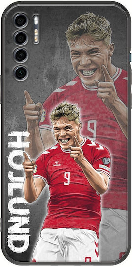 Euro 2024 Rasmus Hojlund Tcl 20s 20 5g 20l 20l+ Negru Tpu Negru Silicon