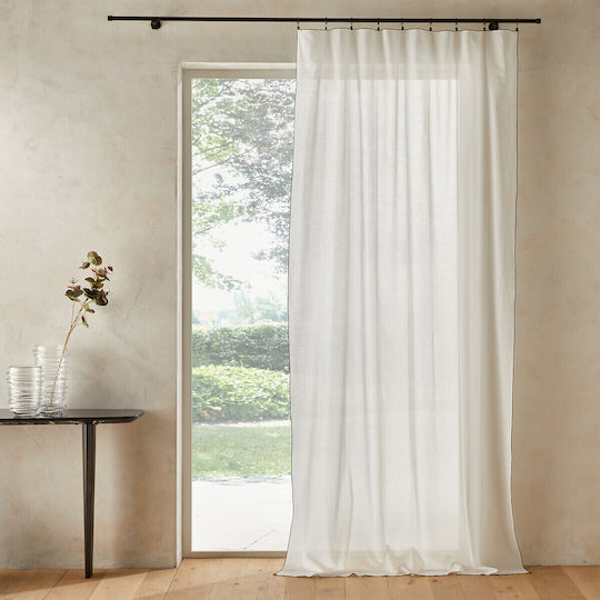 Κουρτίνα Οργανικό Βαμβακερό Βουάλ 140x320 Cm