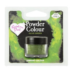 Rainbow Dust Food Colouring Powder Green 2gr