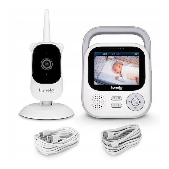 Lionelo Babyline 3.2 Ενδοεπικοινωνία Μωρού με Αμφίδρομη Επικοινωνία & Νανουρίσματα