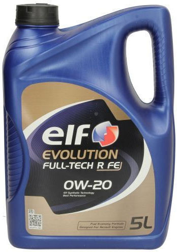 Elf Evo Fulltech R Λάδι Αυτοκινήτου 0W-20 5lt