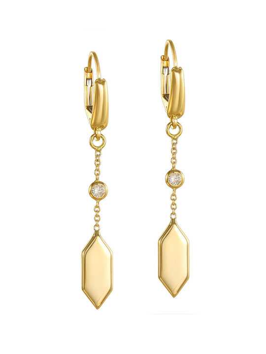 Kritsimis Earrings made of Gold 14K